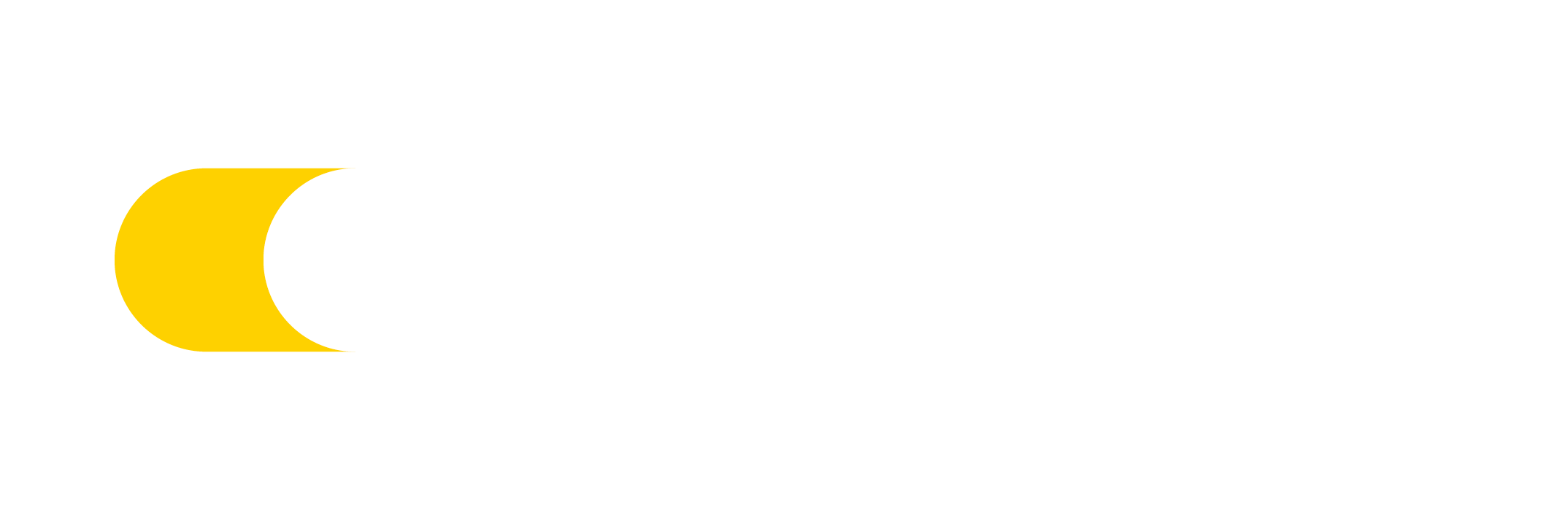 Das Bild zeigt das Wort odiporo in kleiner, moderner weißer Schrift mit dem Buchstaben o auf der linken Seite, stilisiert in Gelb und Weiß. Der Hintergrund ist schwarz.