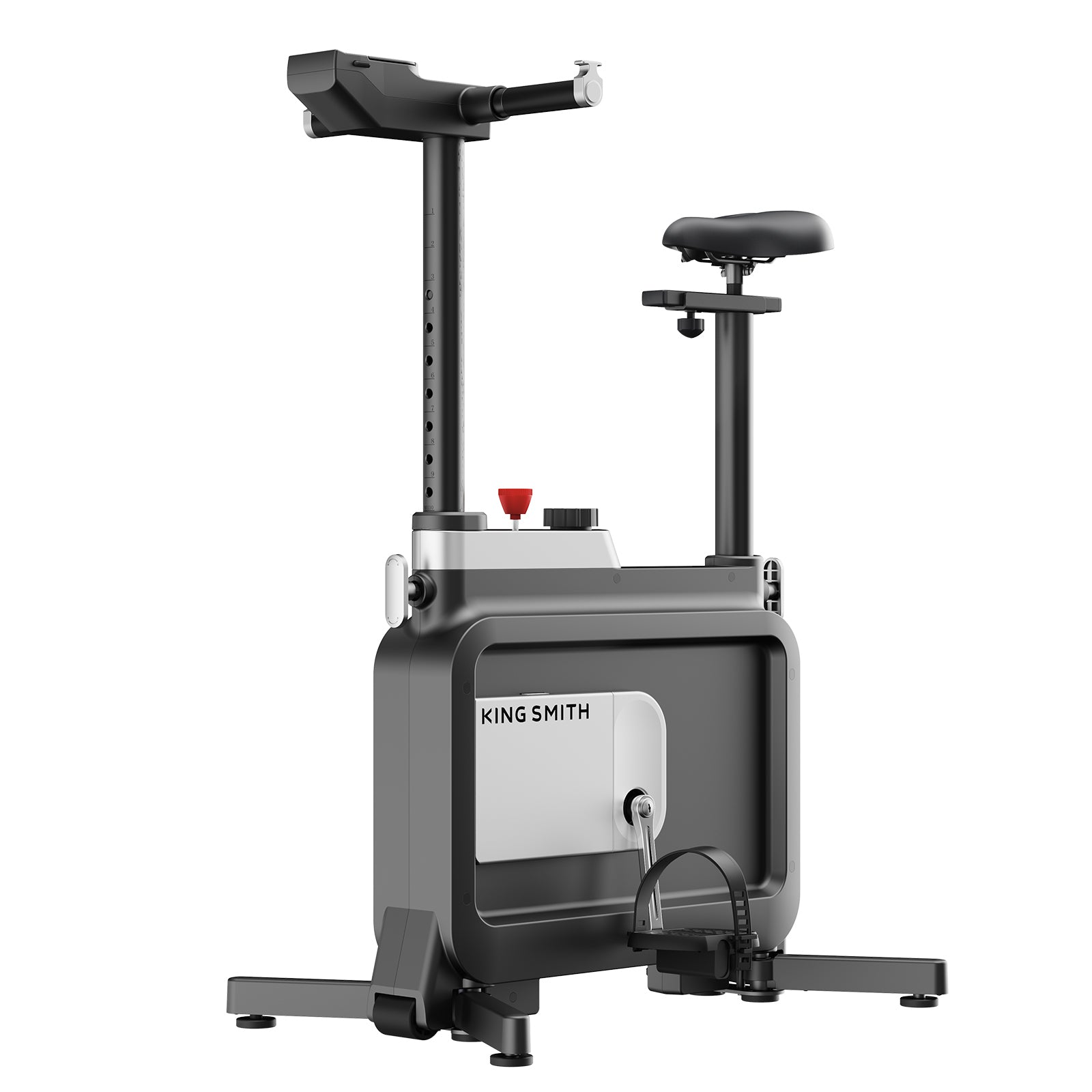Das Kingsmith Office Bike W1B ist ein kompaktes, faltbares Indoor-Fitnessbike mit verstellbarem Sitz und Lenker, das sich dank seines platzsparenden Designs ideal für den Einsatz im Büro eignet.