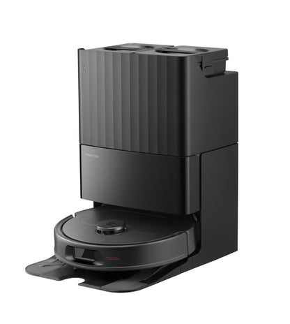 Der Roborock Qrevo 598 Black ist ein eleganter Staubsaugerroboter mit modernem Design, einer multifunktionalen Dockingstation und einer leistungsstarken HyperForce-Saugkraft für einfache Reinigung und Selbstentleerung.