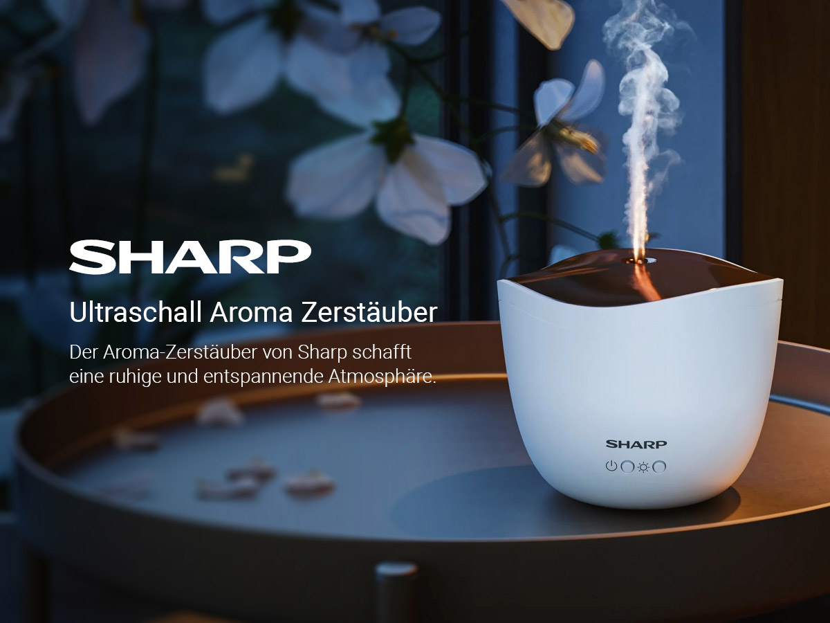 Sharp Ultraschall Aroma Zerstäuber - Odiporo